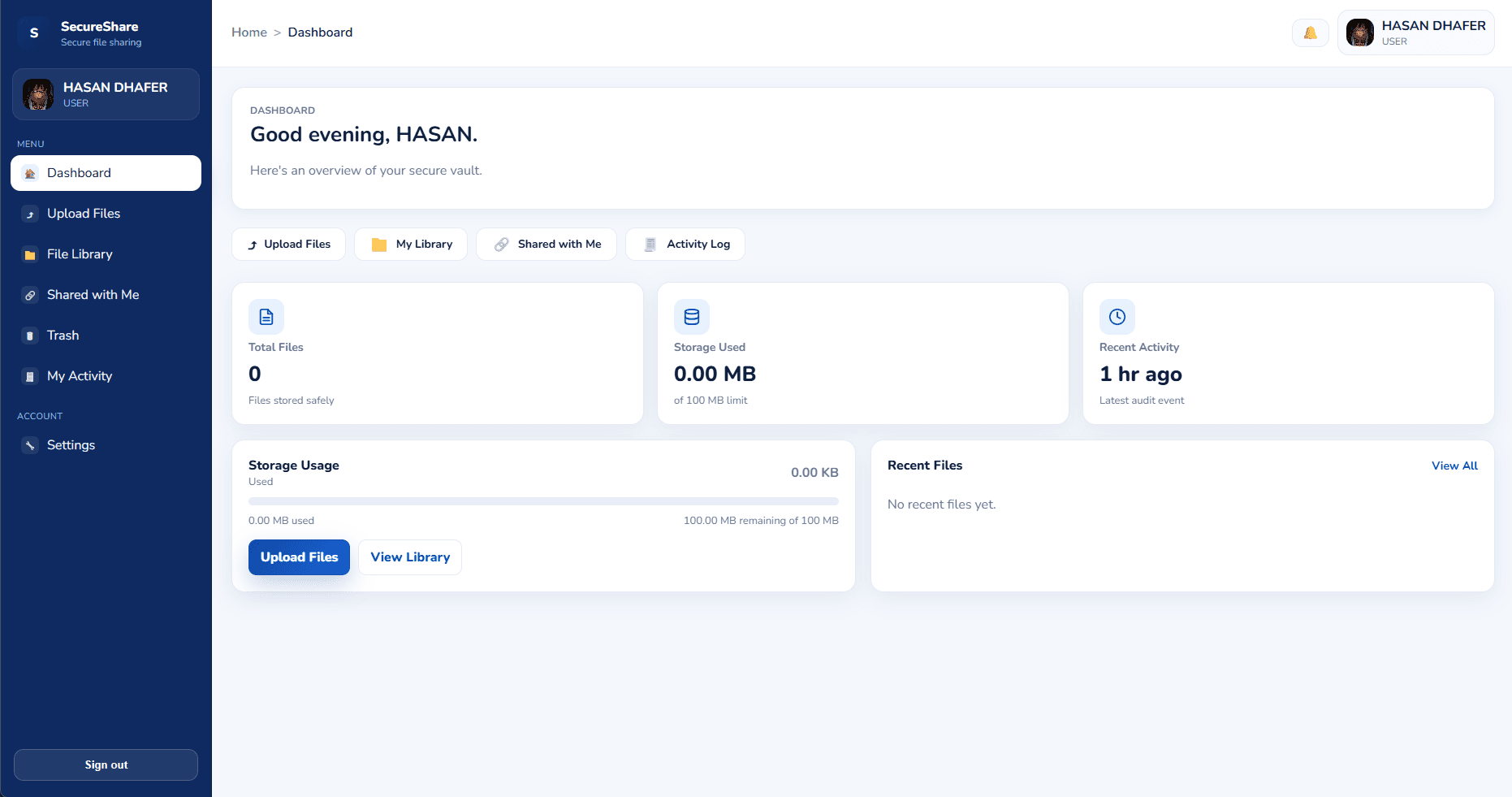 Secure AI File Sharing preview